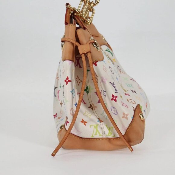 LOUIS VUITTON Monogram Multicolor Ursula Tote Bag White - Picture 4 of 16